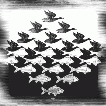 Originalbild von Escher